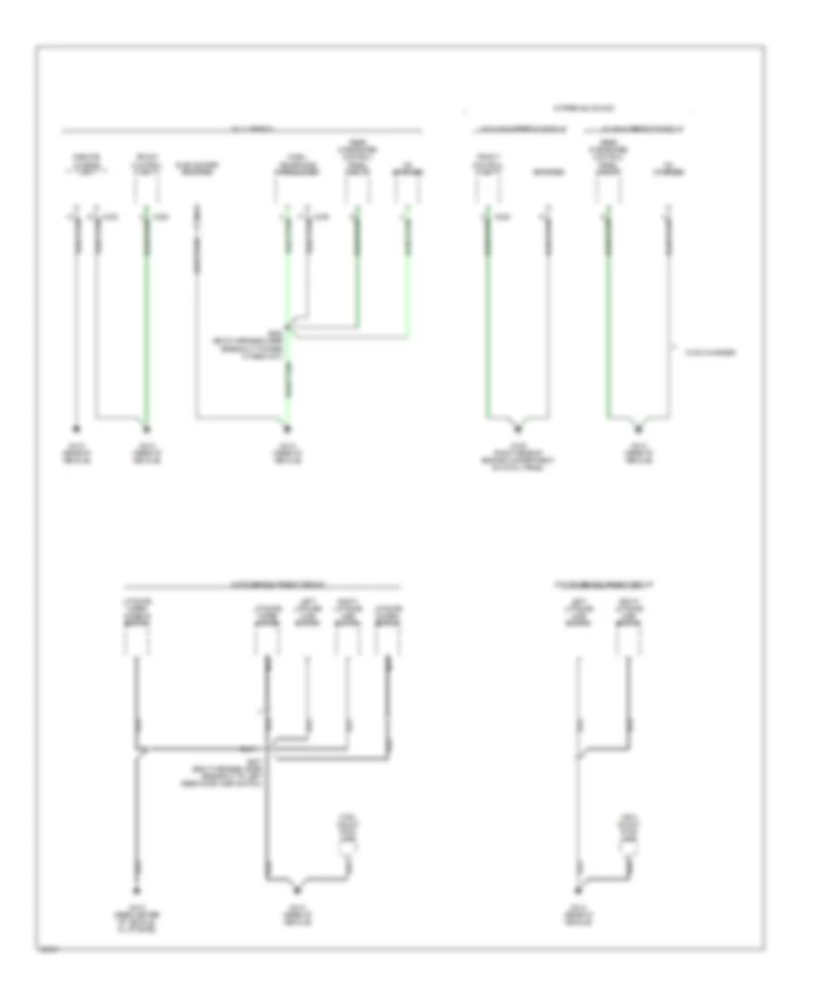 Электросхема подключение массы заземления (4 из 4) для Mercury Mountaineer 1997