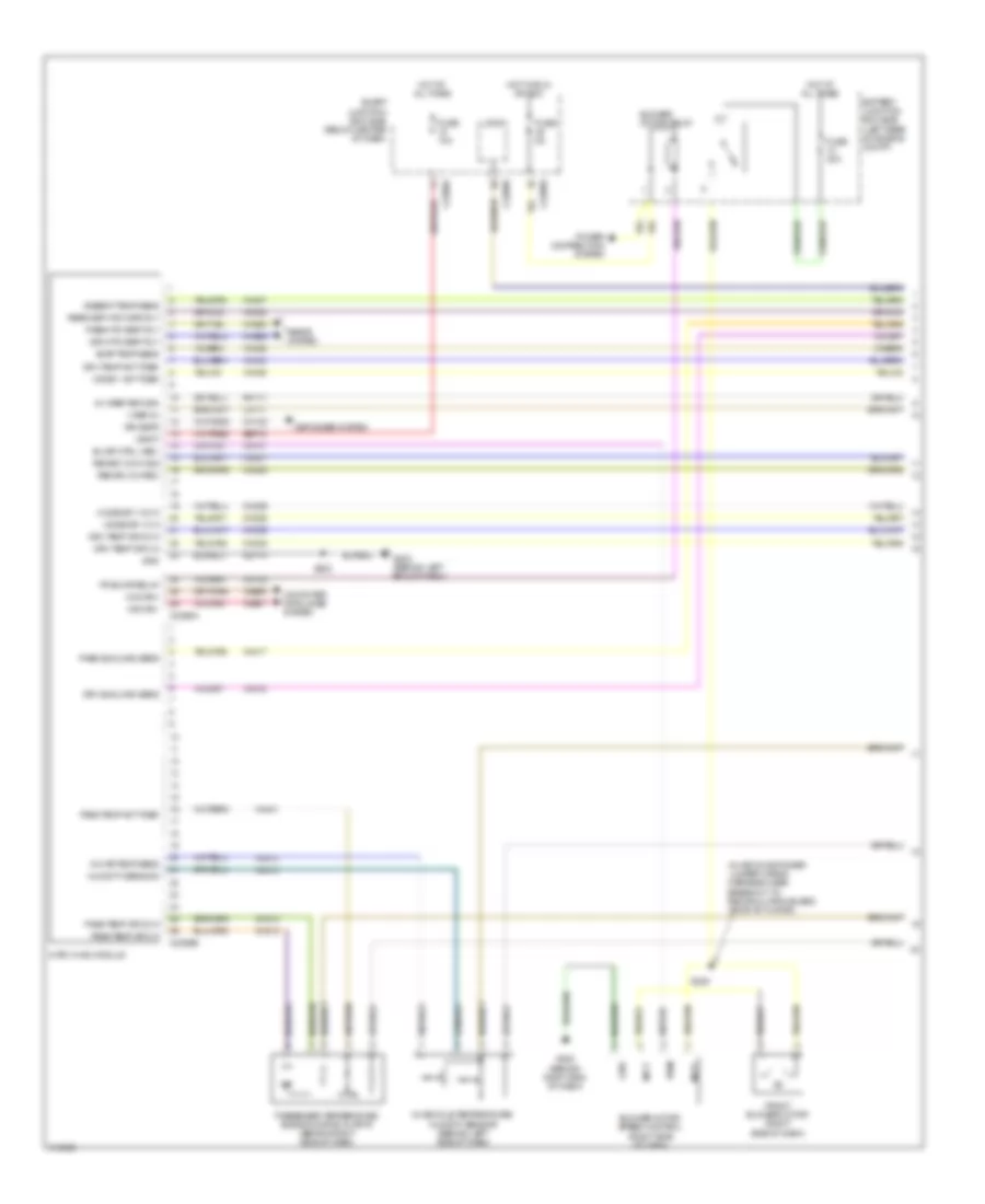 Электросхема кондиционера, Гибрид (1 из 4) для Mercury Mariner Premier 2010