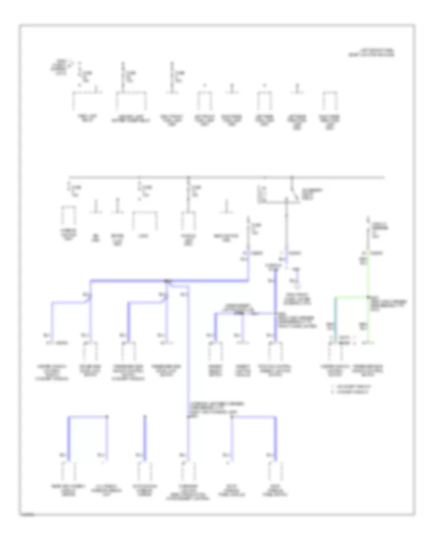 Электросхемы БЛОК ПРЕДОХРАНИТЕЛЕЙ И РЕЛЕ Mercury Milan 2010 Wiring