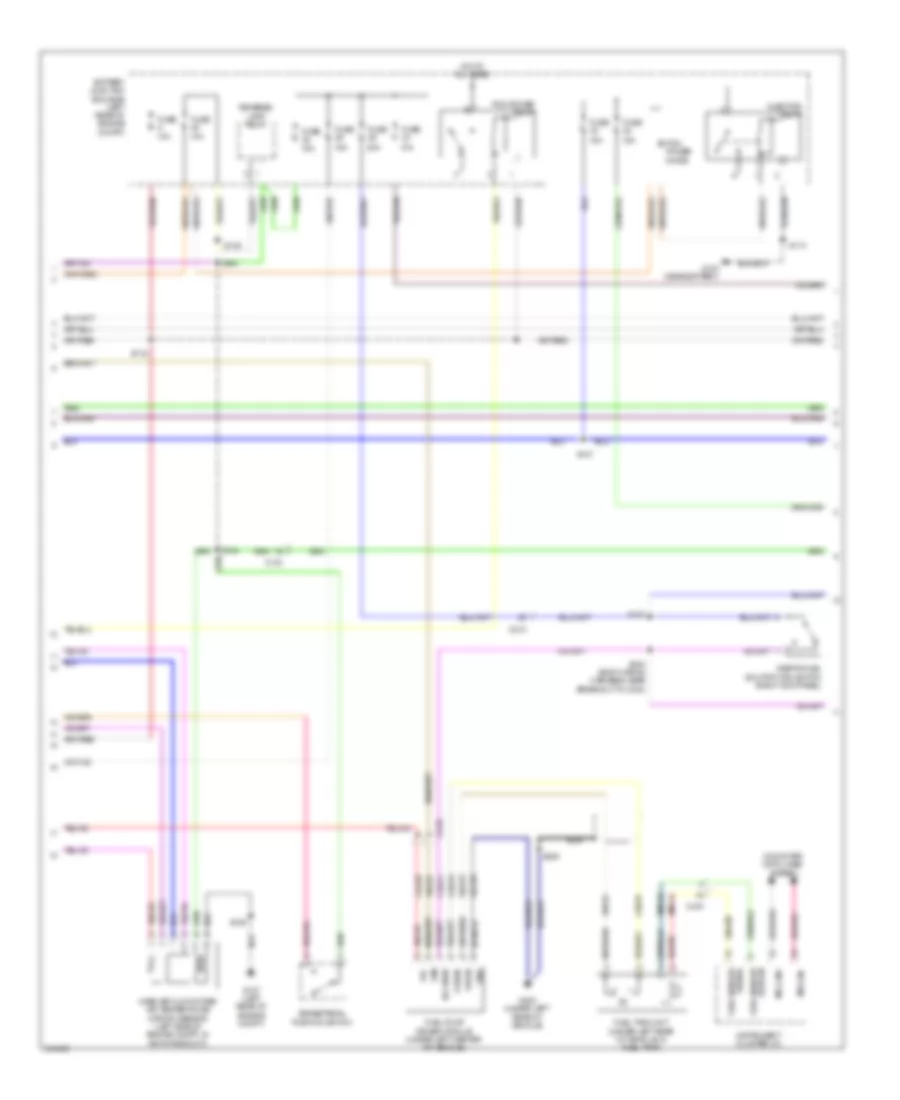 2 5L Hybrid Engine Performance Wiring Diagram 2 of 6 for Mercury Mariner Premier 2011