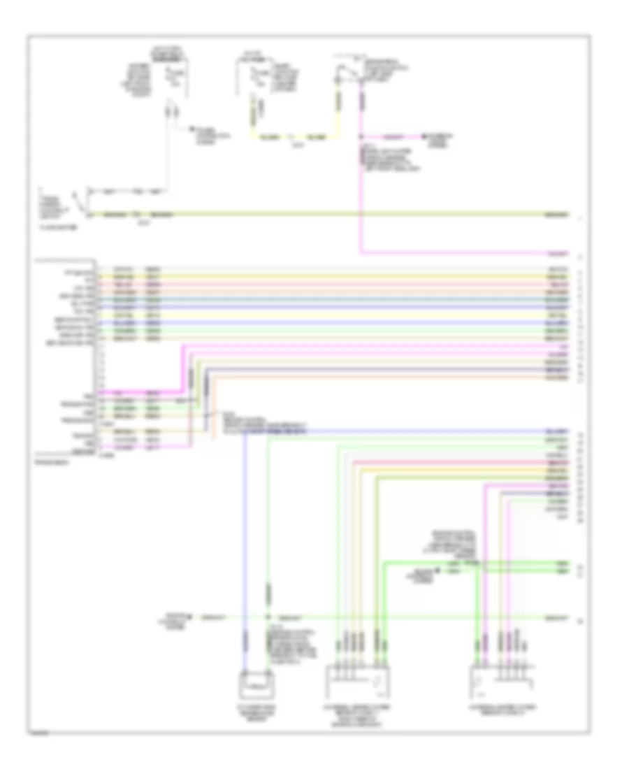 3 0L A T Wiring Diagram 1 of 2 for Mercury Mariner Premier 2011