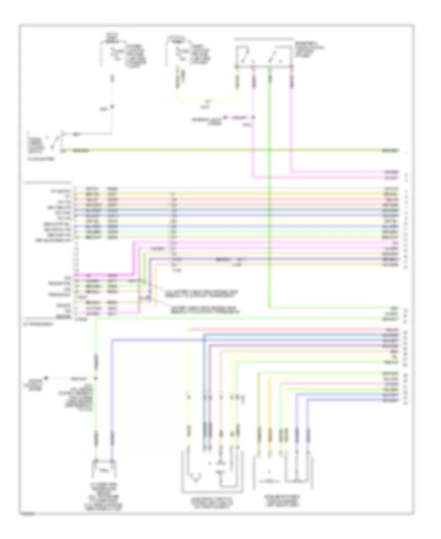 2 5L A T Wiring Diagram 1 of 2 for Mercury Milan 2011