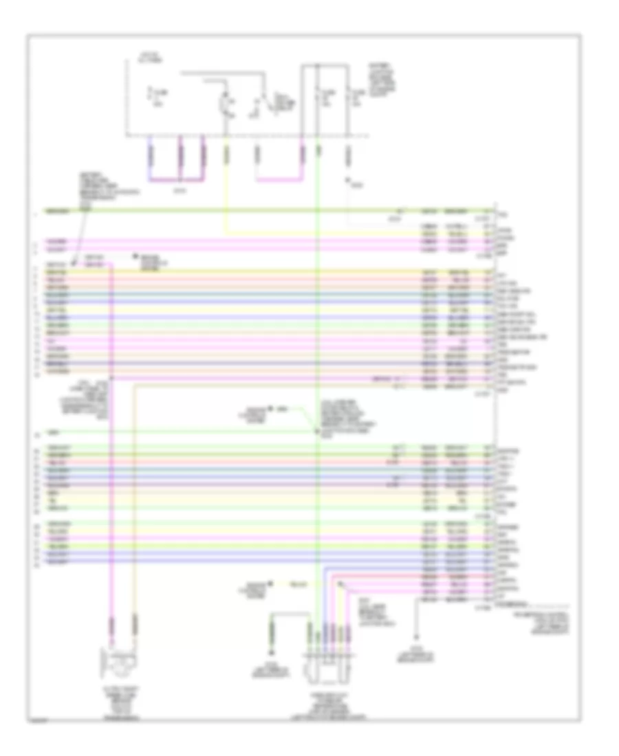 2 5L A T Wiring Diagram 2 of 2 for Mercury Milan 2011