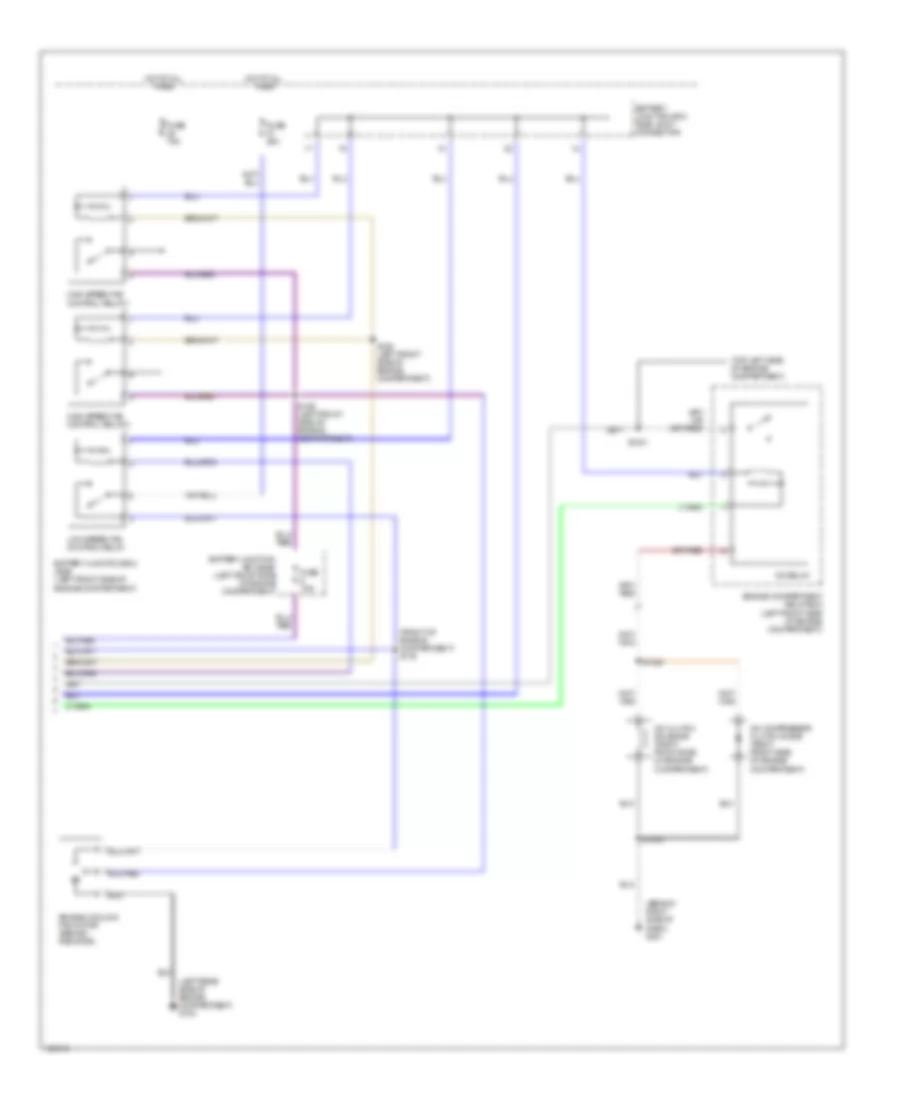 Manual AC Wiring Diagram (2 of 2) for Mercury Villager 1999