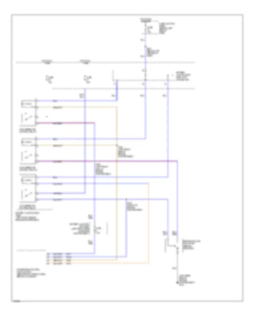 Cooling Fan Wiring Diagram for Mercury Villager 1999