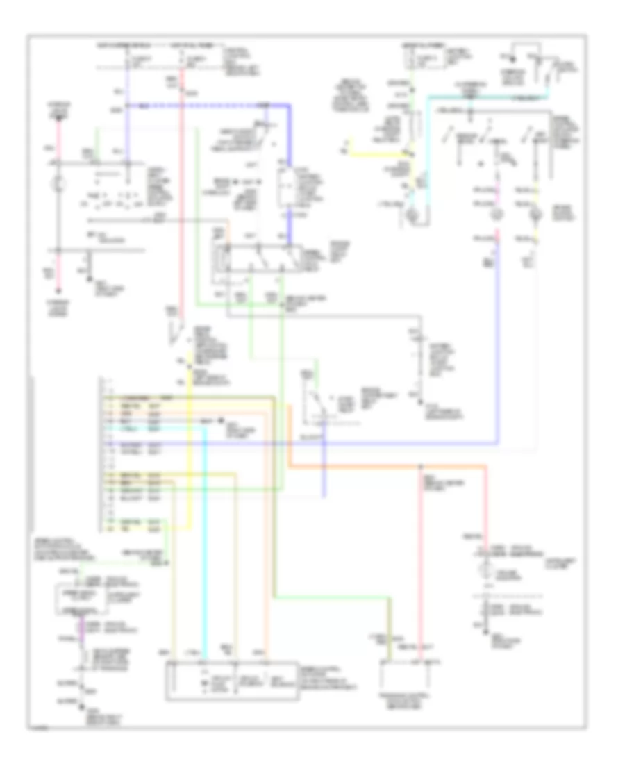 Cruise Control Wiring Diagram for Mercury Villager 1999