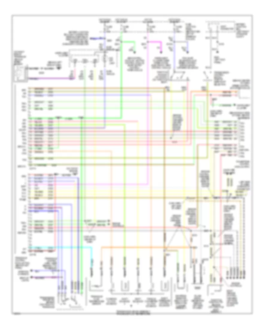AT Wiring Diagram for Mercury Villager 1999
