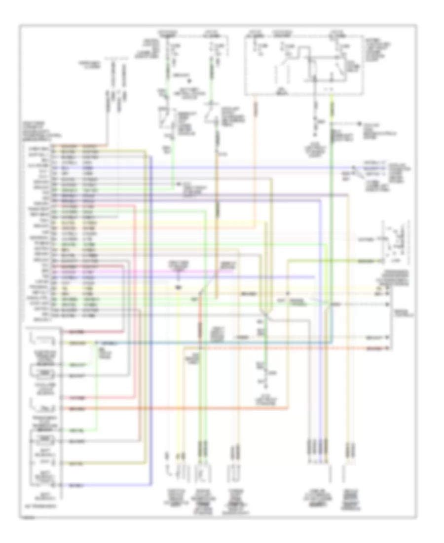 2 5L A T Wiring Diagram for Mercury Cougar 2000