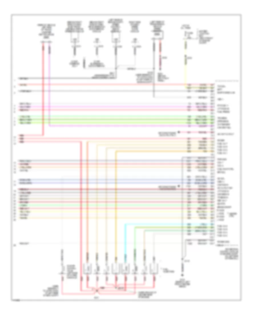 4.6L, Engine Performance Wiring Diagrams (4 of 4) for Mercury Grand Marquis GS 2000