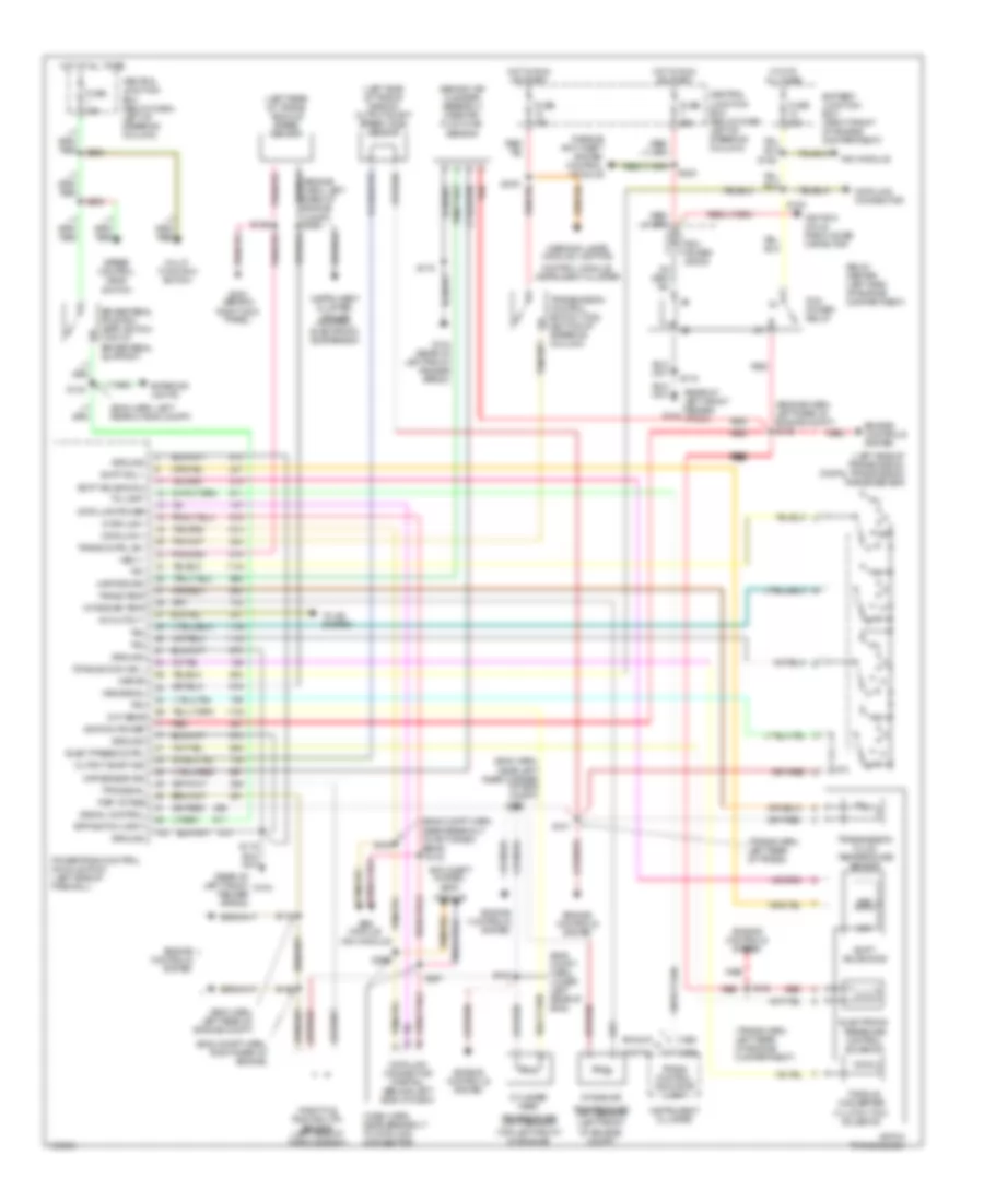 All Wiring Diagrams for Mercury Grand Marquis GS 2000 Wiring diagrams