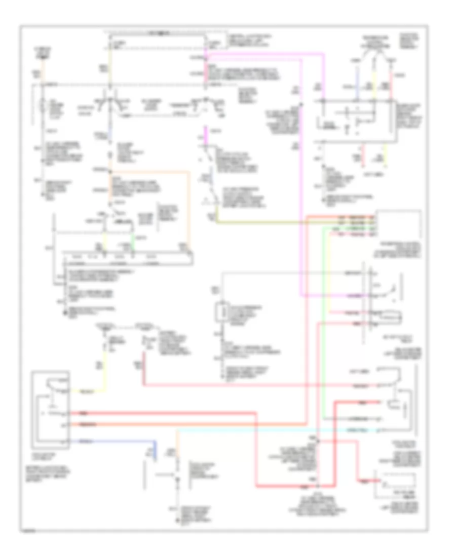 Manual AC Wiring Diagram for Mercury Grand Marquis LS 2000