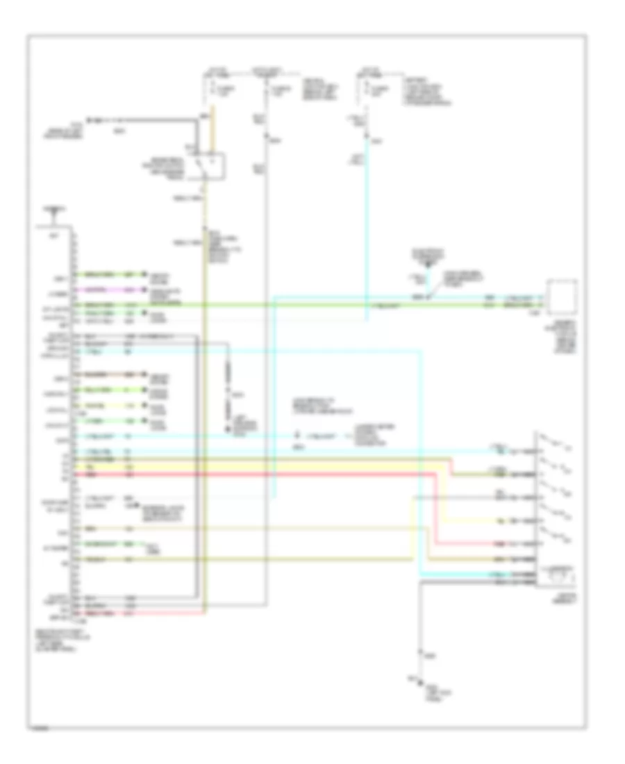 Forced Entry Wiring Diagram for Mercury Mountaineer 2000