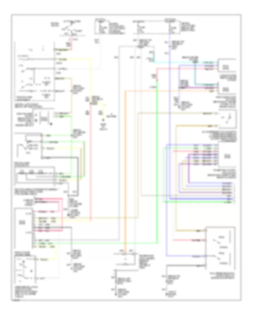 Manual A C Wiring Diagram 1 of 2 for Mercury Villager 2000