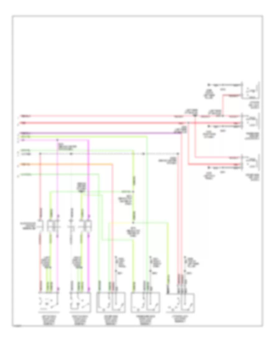 Anti theft Wiring Diagram 2 of 2 for Mercury Villager 2000
