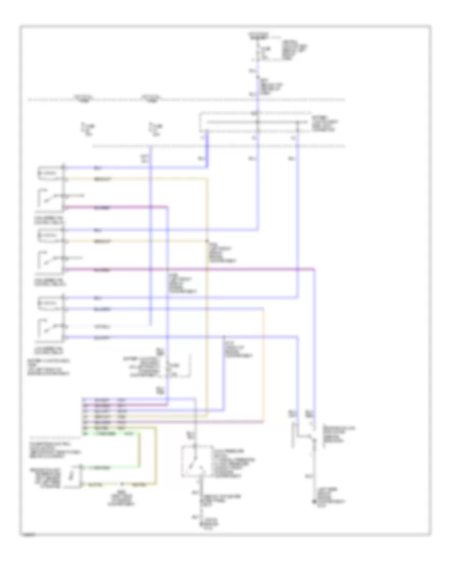 Cooling Fan Wiring Diagram for Mercury Villager 2000