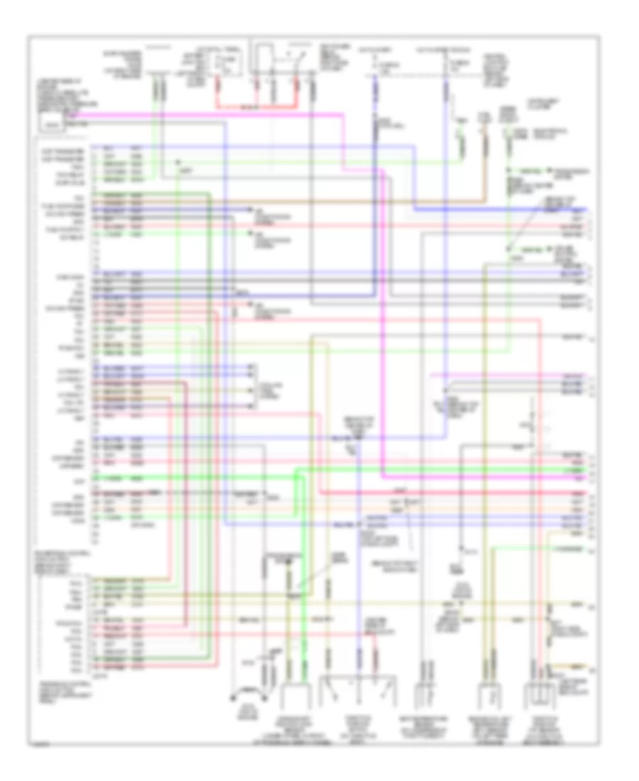 3 3L Engine Performance Wiring Diagrams 1 of 3 for Mercury Villager 2000