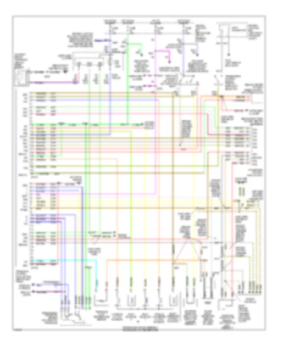 A T Wiring Diagram for Mercury Villager 2000