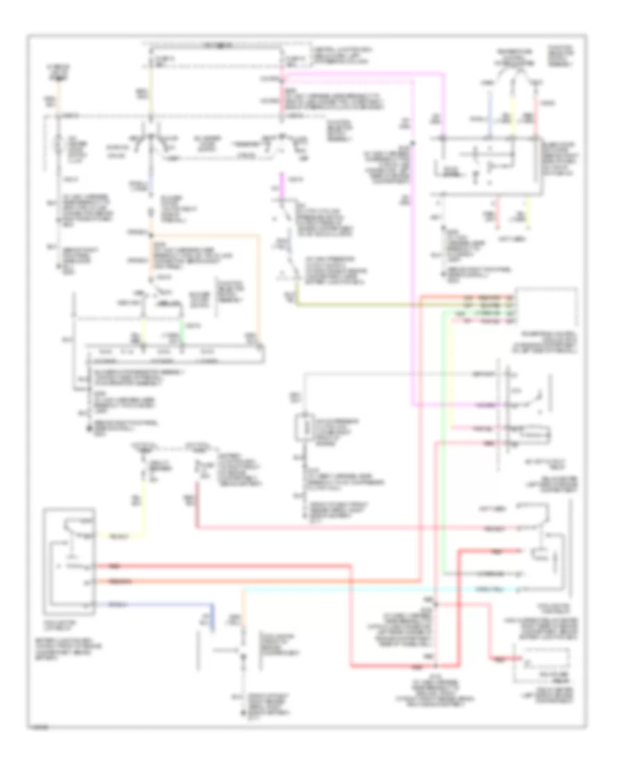 Manual AC Wiring Diagram for Mercury Grand Marquis LS 2001