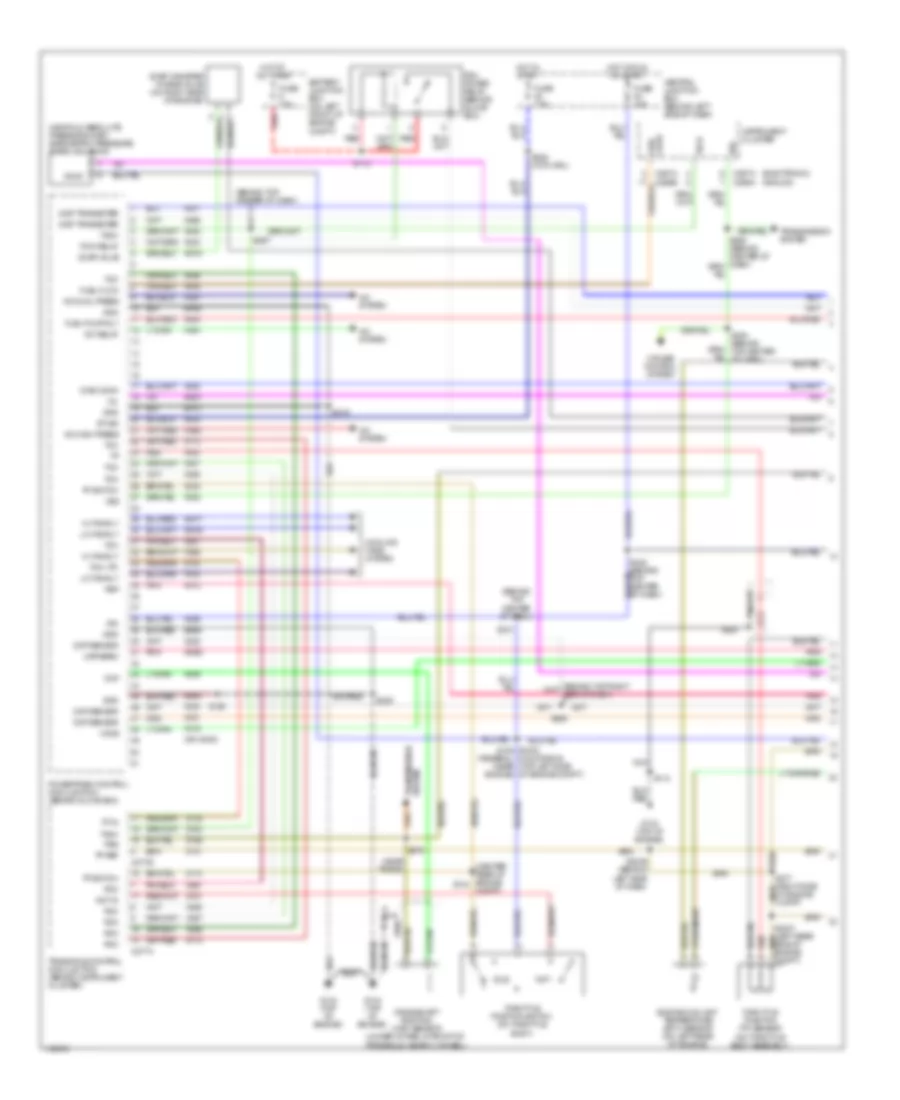 3 3L Engine Performance Wiring Diagrams 1 of 3 for Mercury Villager 2001