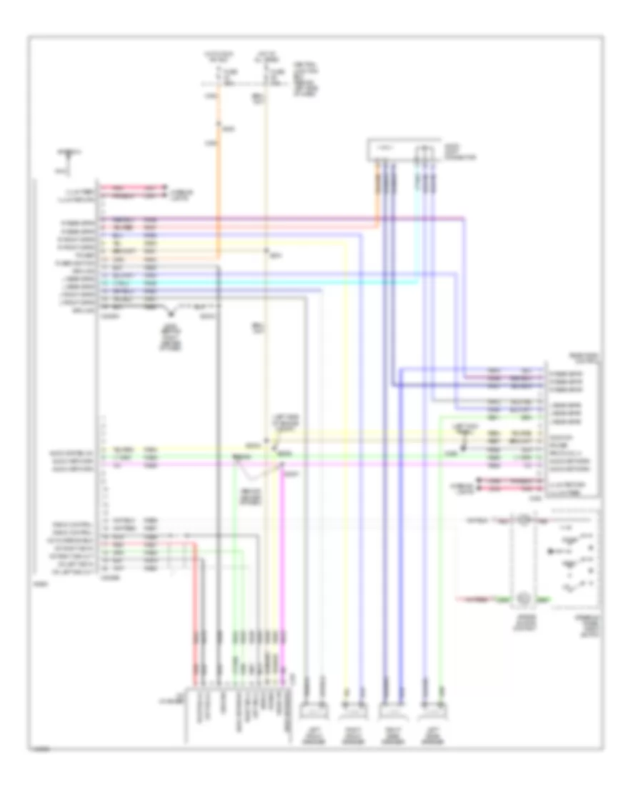 Radio Wiring Diagrams Midline for Mercury Villager 2001