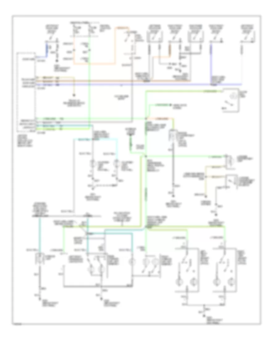 Courtesy Lamps Wiring Diagram for Mercury Grand Marquis GS 2002