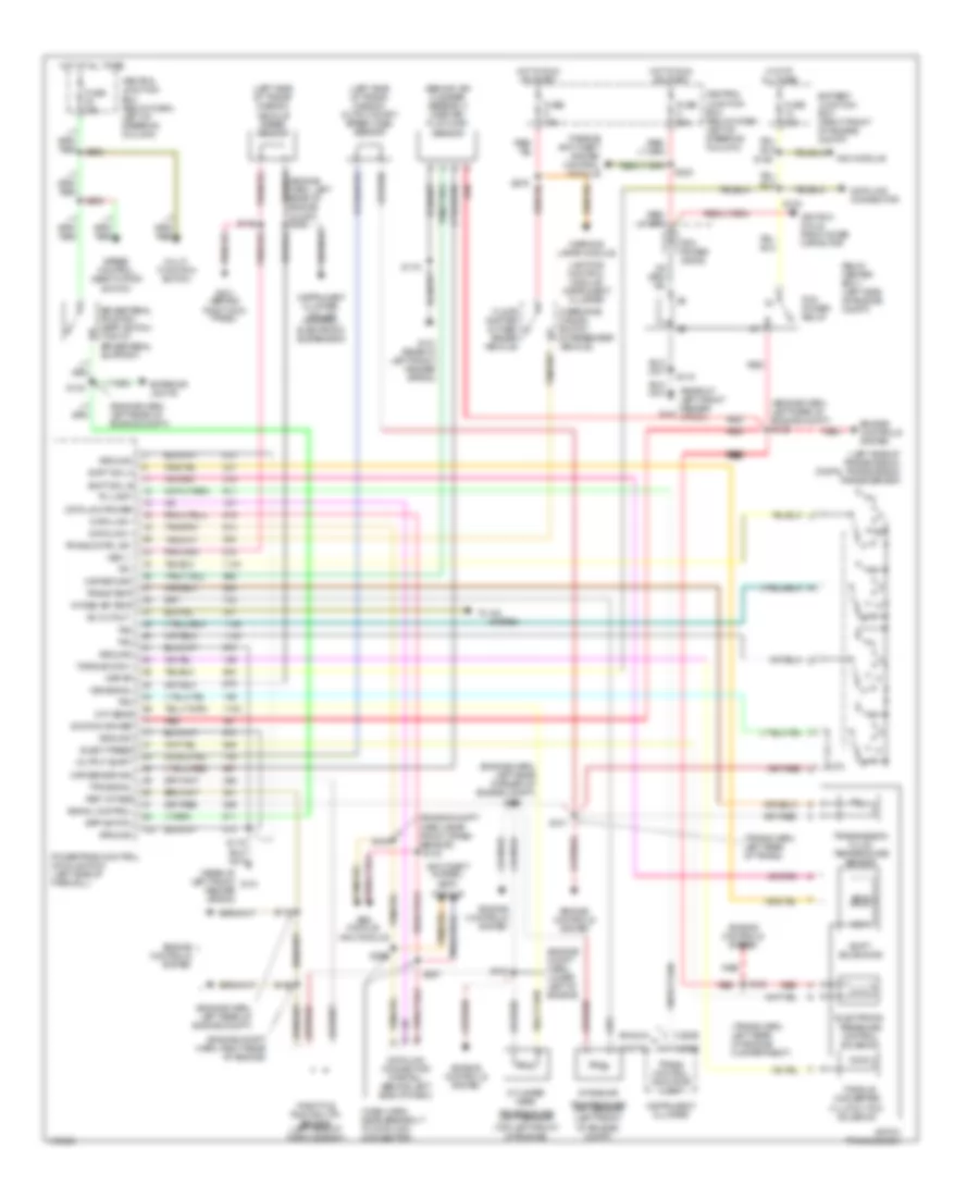 A T Wiring Diagram for Mercury Grand Marquis LSE 2002