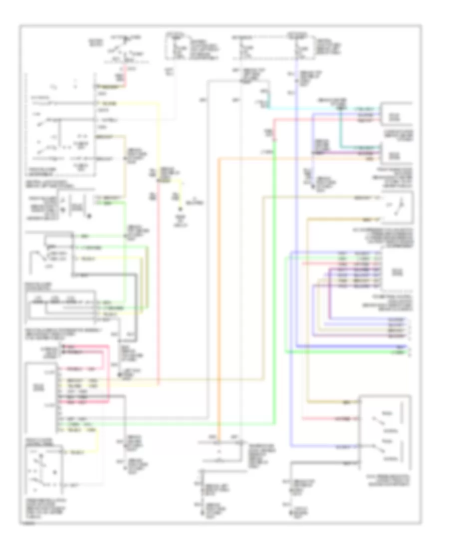 Manual A C Wiring Diagram 1 of 2 for Mercury Villager 2002
