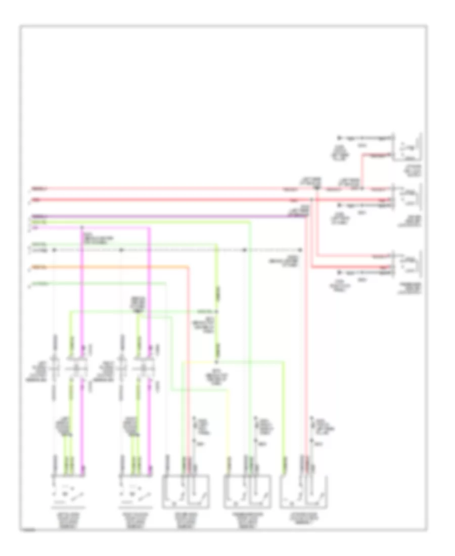 Anti theft Wiring Diagram 2 of 2 for Mercury Villager 2002