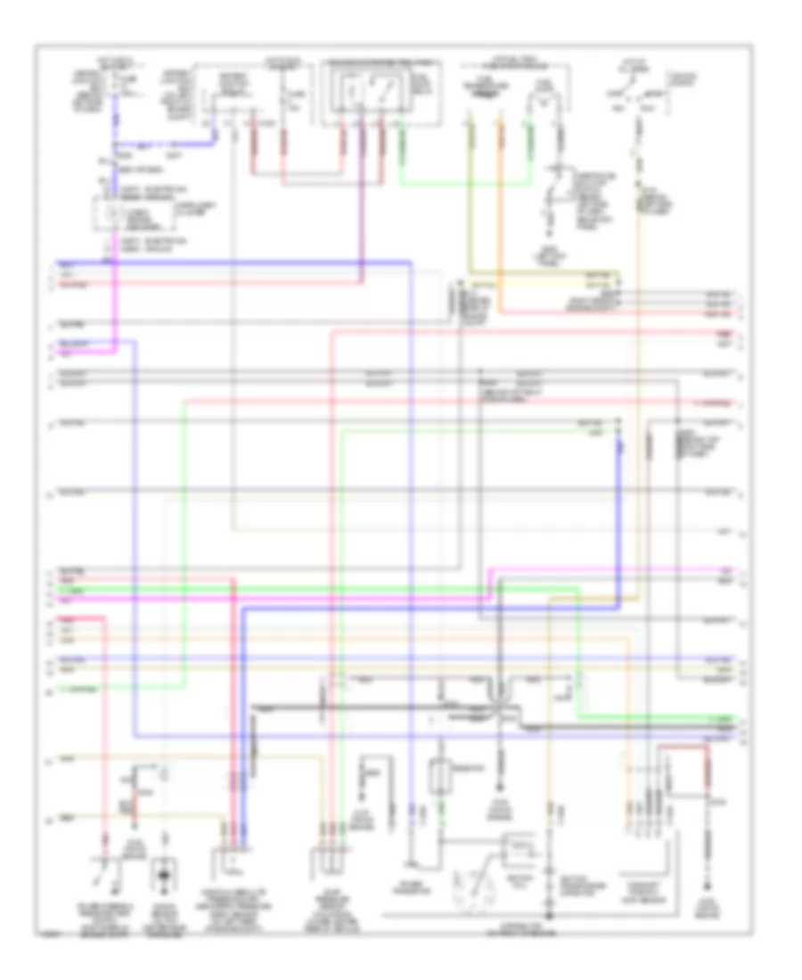 3 3L Engine Performance Wiring Diagrams 2 of 3 for Mercury Villager 2002