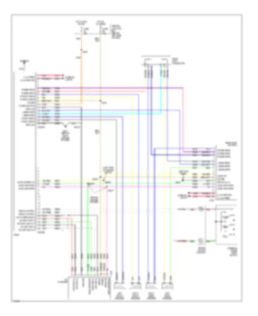 Mid-Line Radio Wiring Diagram for Mercury Villager 2002