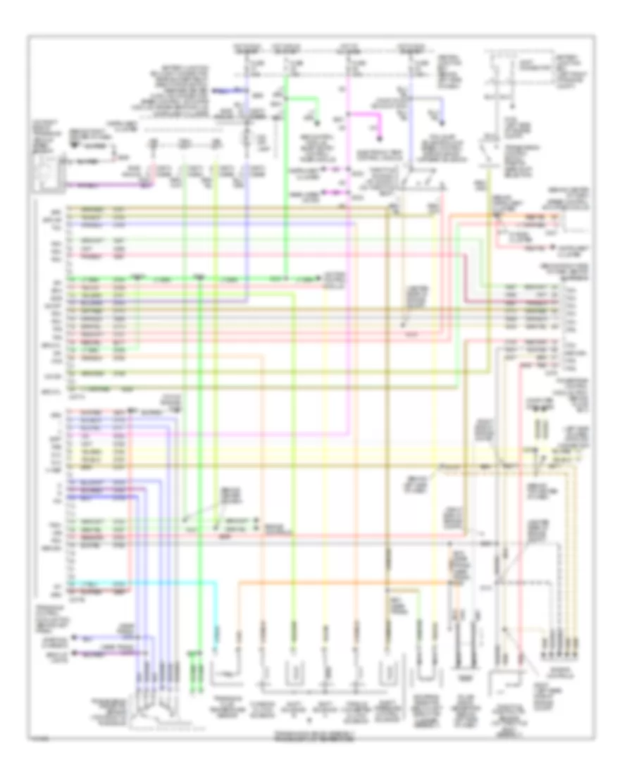 AT Wiring Diagram for Mercury Villager 2002