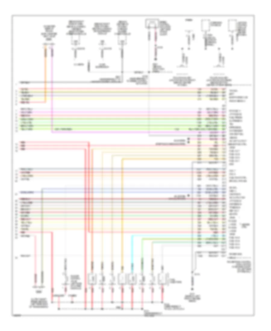 4.6L, Engine Performance Wiring Diagram (4 of 4) for Mercury Grand Marquis GS 2003
