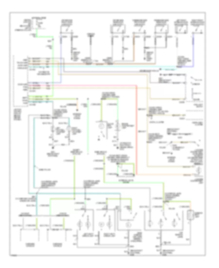 Courtesy Lamps Wiring Diagram for Mercury Grand Marquis GS 2003