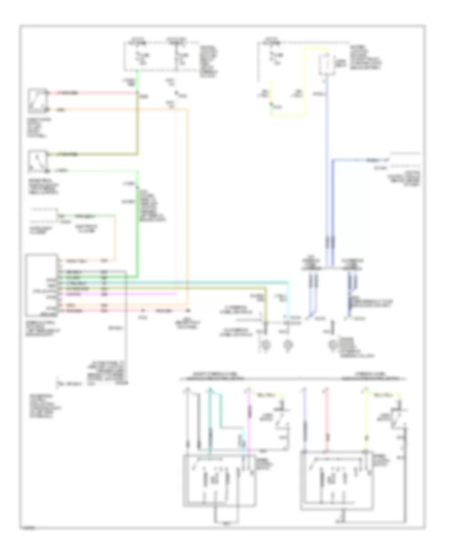 Cruise Control Wiring Diagram for Mercury Grand Marquis LSE 2003
