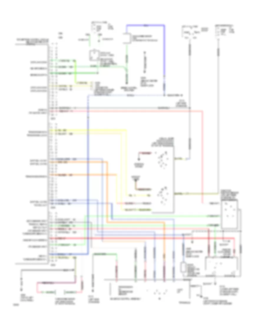 1 8L Transmission Wiring Diagram for Mercury Tracer 1994