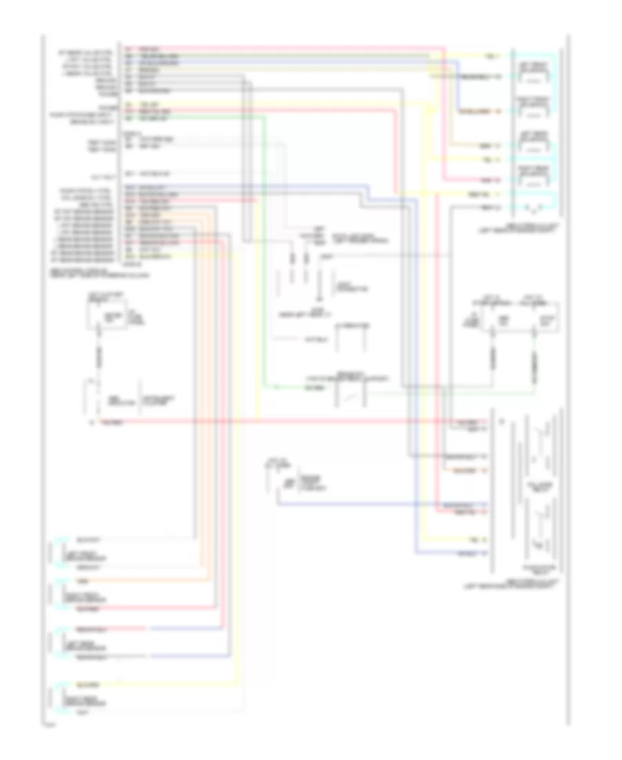 Anti-lock Brake Wiring Diagrams for Mercury Tracer LTS 1994