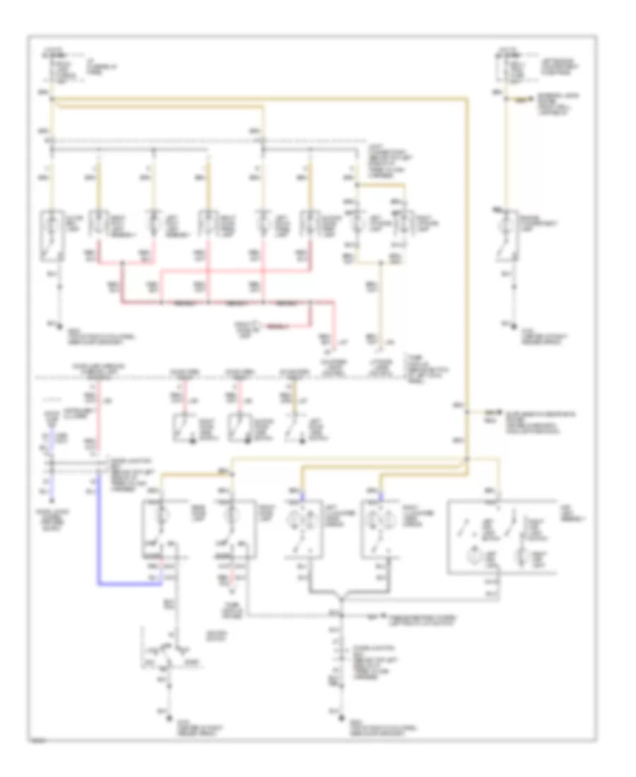 Courtesy Lamps Wiring Diagram for Mercury Villager GS 1994