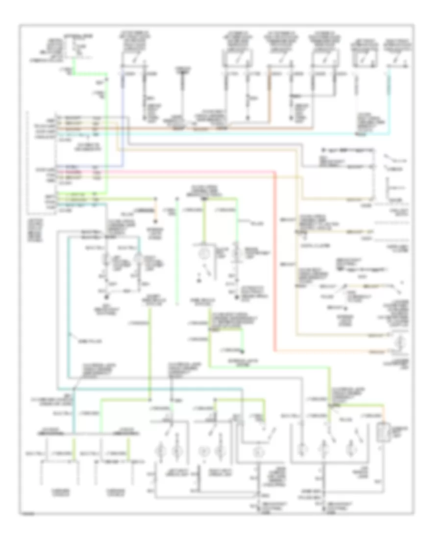 Courtesy Lamps Wiring Diagram for Mercury Grand Marquis GS 2004