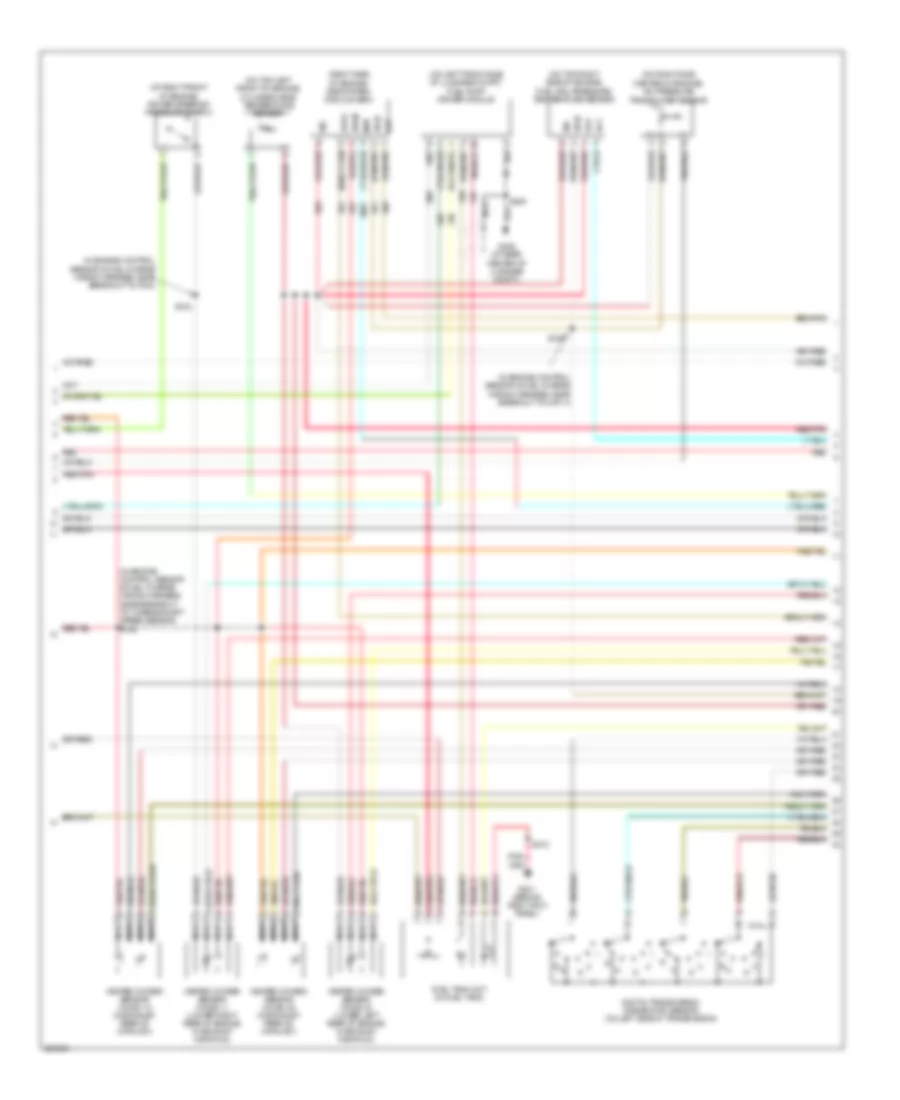 Engine Performance Wiring Diagram (3 of 5) for Mercury Grand Marquis GS 2005