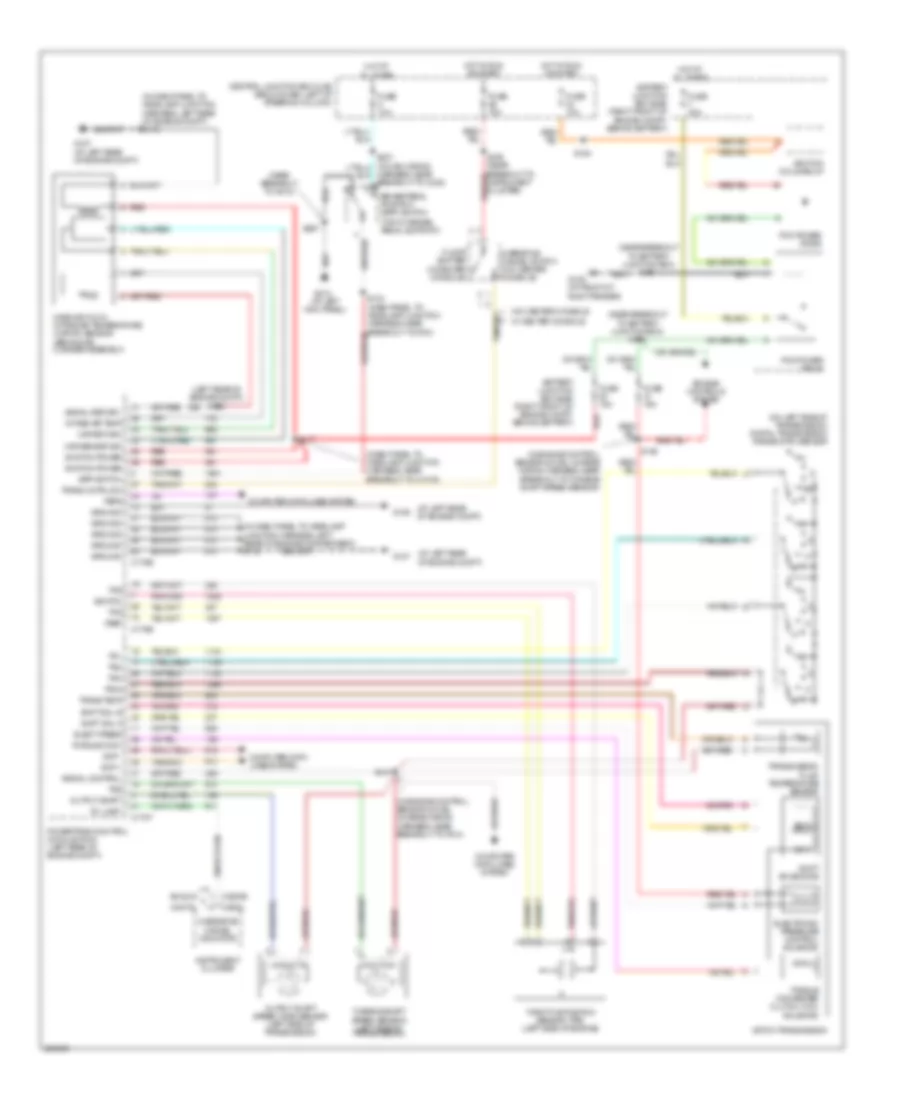 A T Wiring Diagram for Mercury Grand Marquis GS 2005