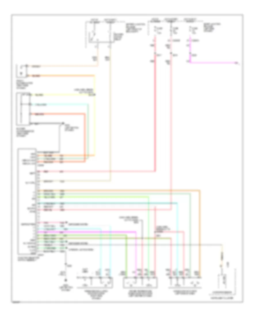 Manual AC Wiring Diagram (1 of 2) for Mercury Montego 2005