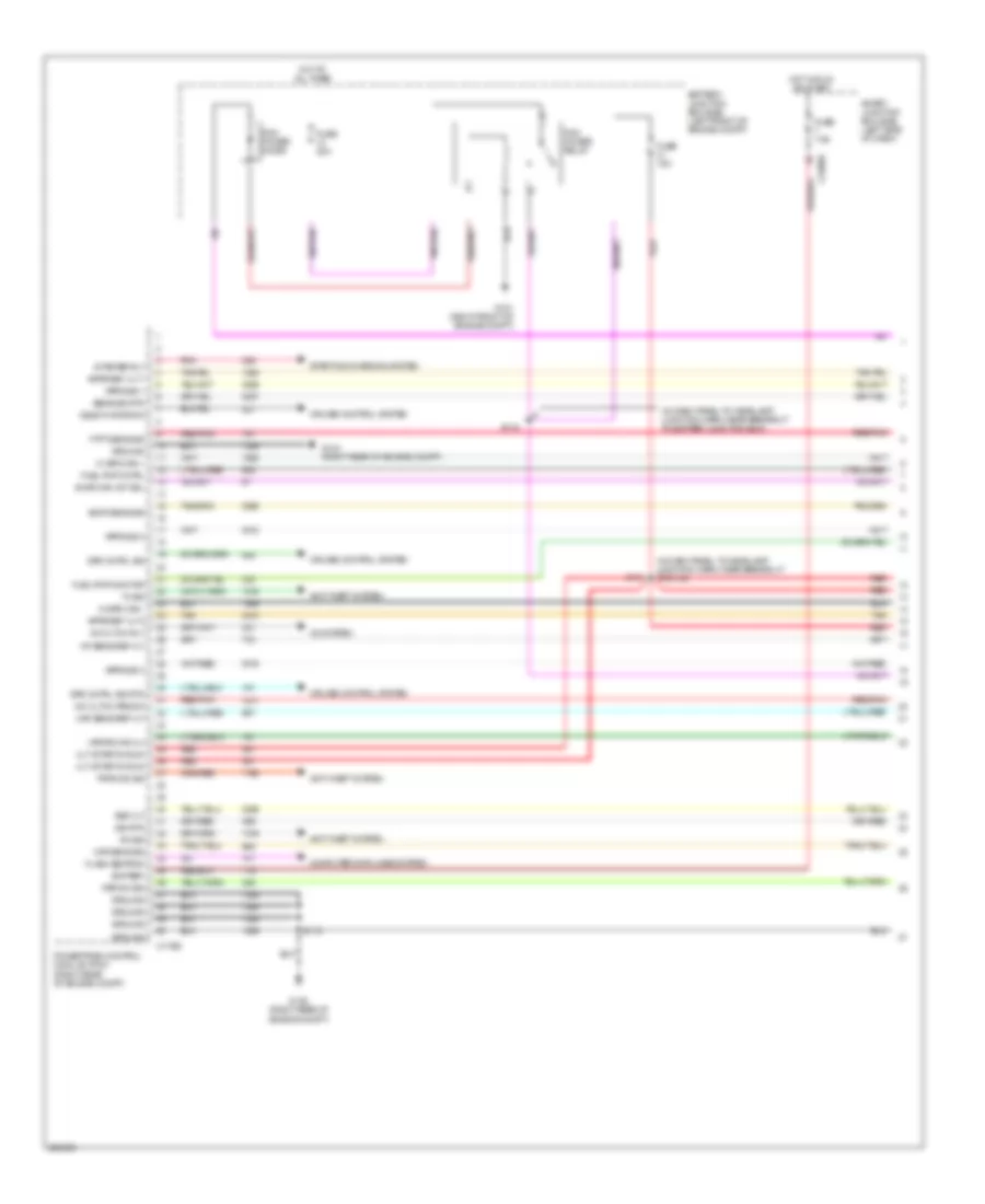 3 0L Engine Performance Wiring Diagram 1 of 6 for Mercury Montego 2005