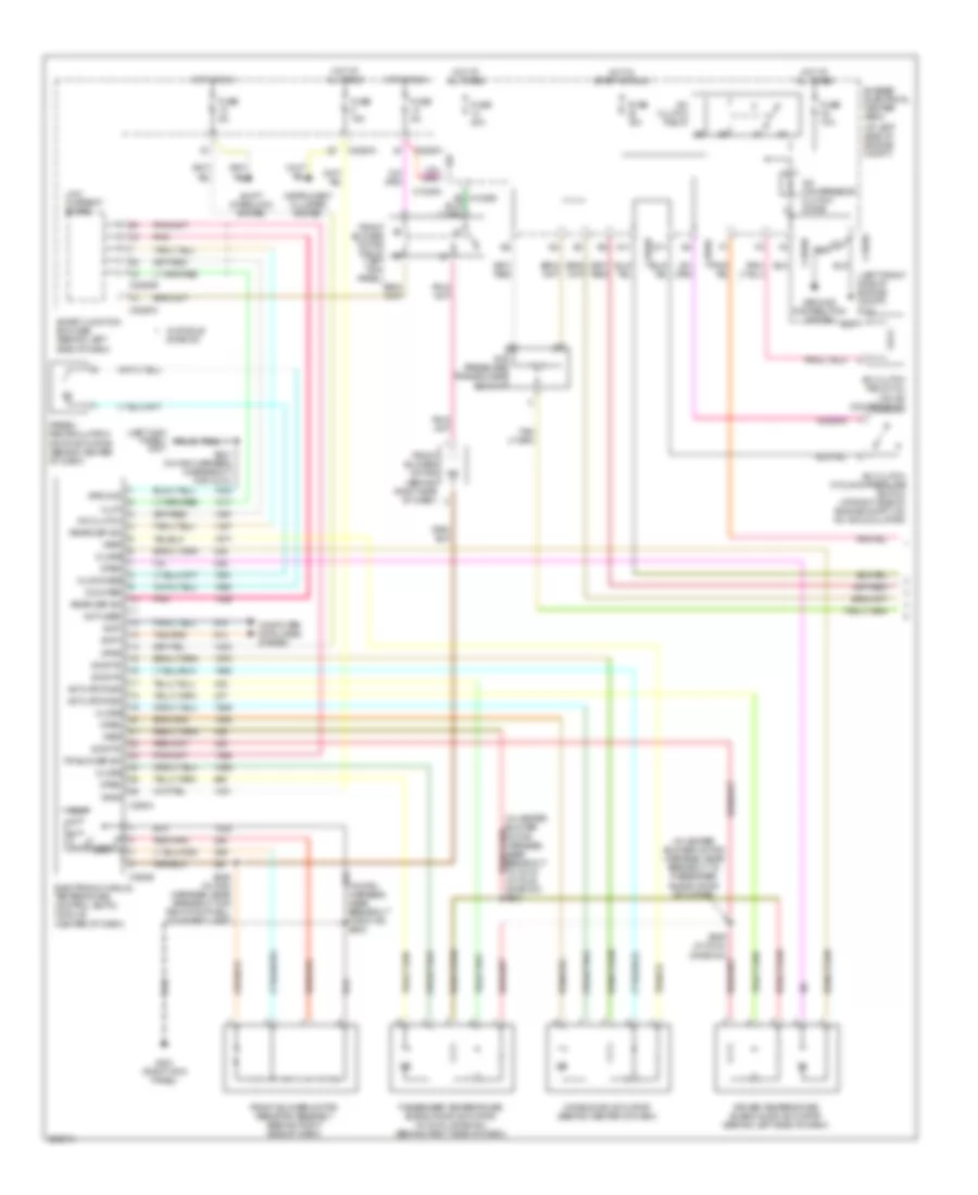 Manual A C Wiring Diagram 1 of 2 for Mercury Monterey 2005