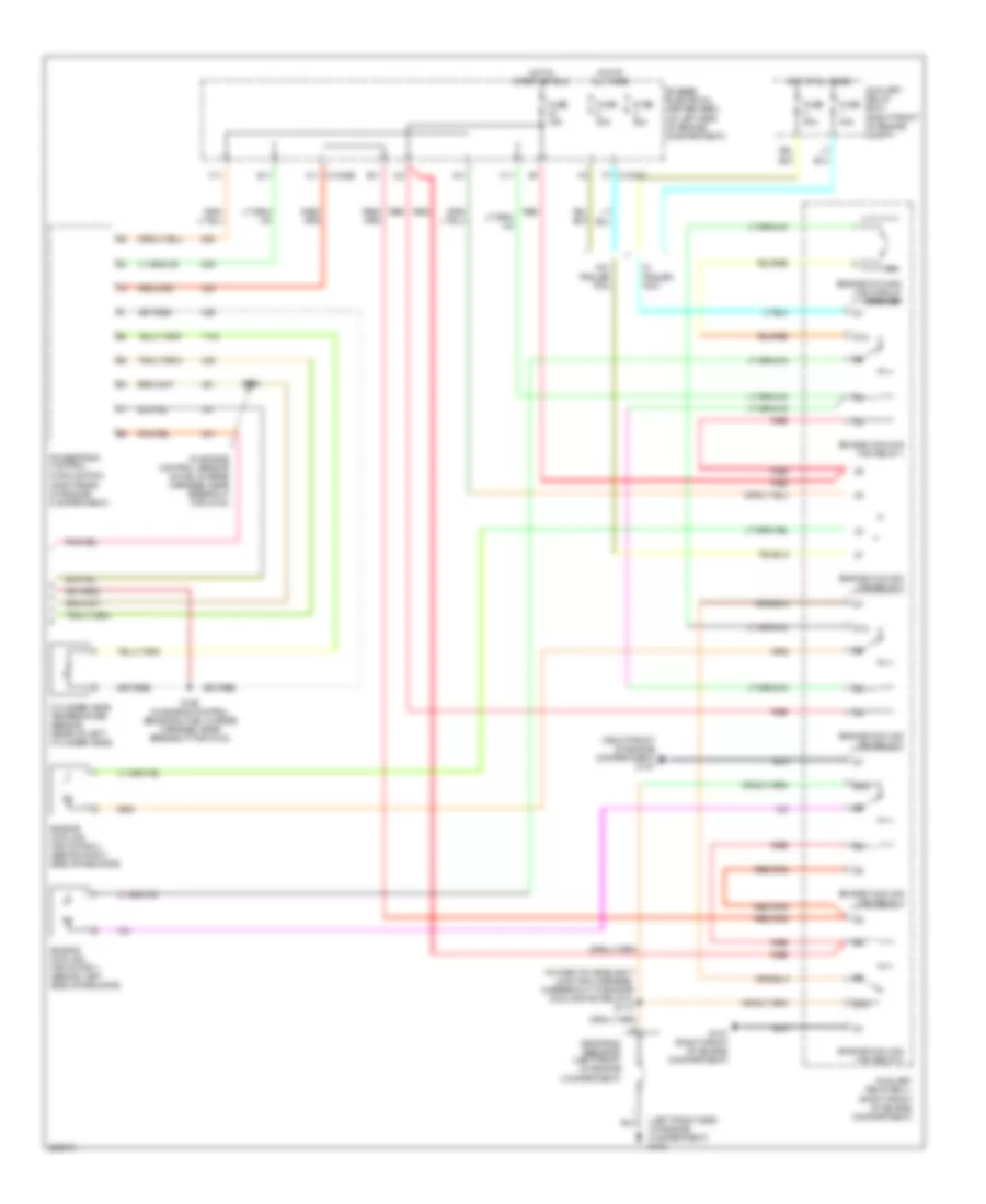 Manual A C Wiring Diagram 2 of 2 for Mercury Monterey 2005