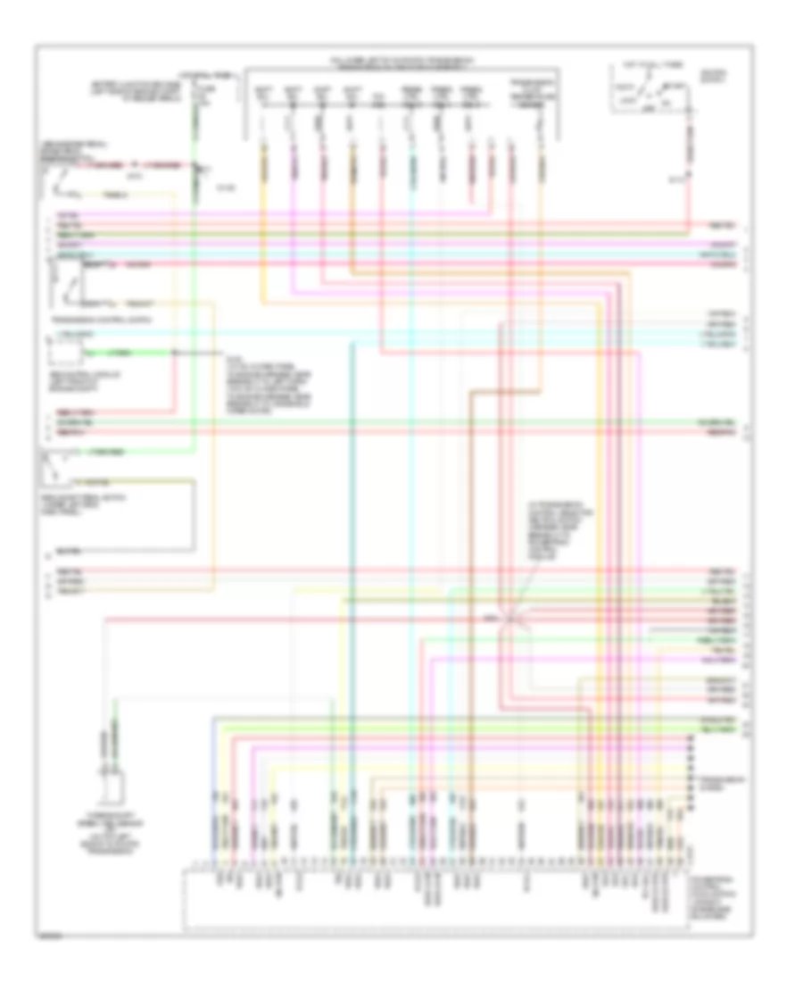 4.6L, Engine Performance Wiring Diagram (2 of 4) for Mercury Mountaineer 2005