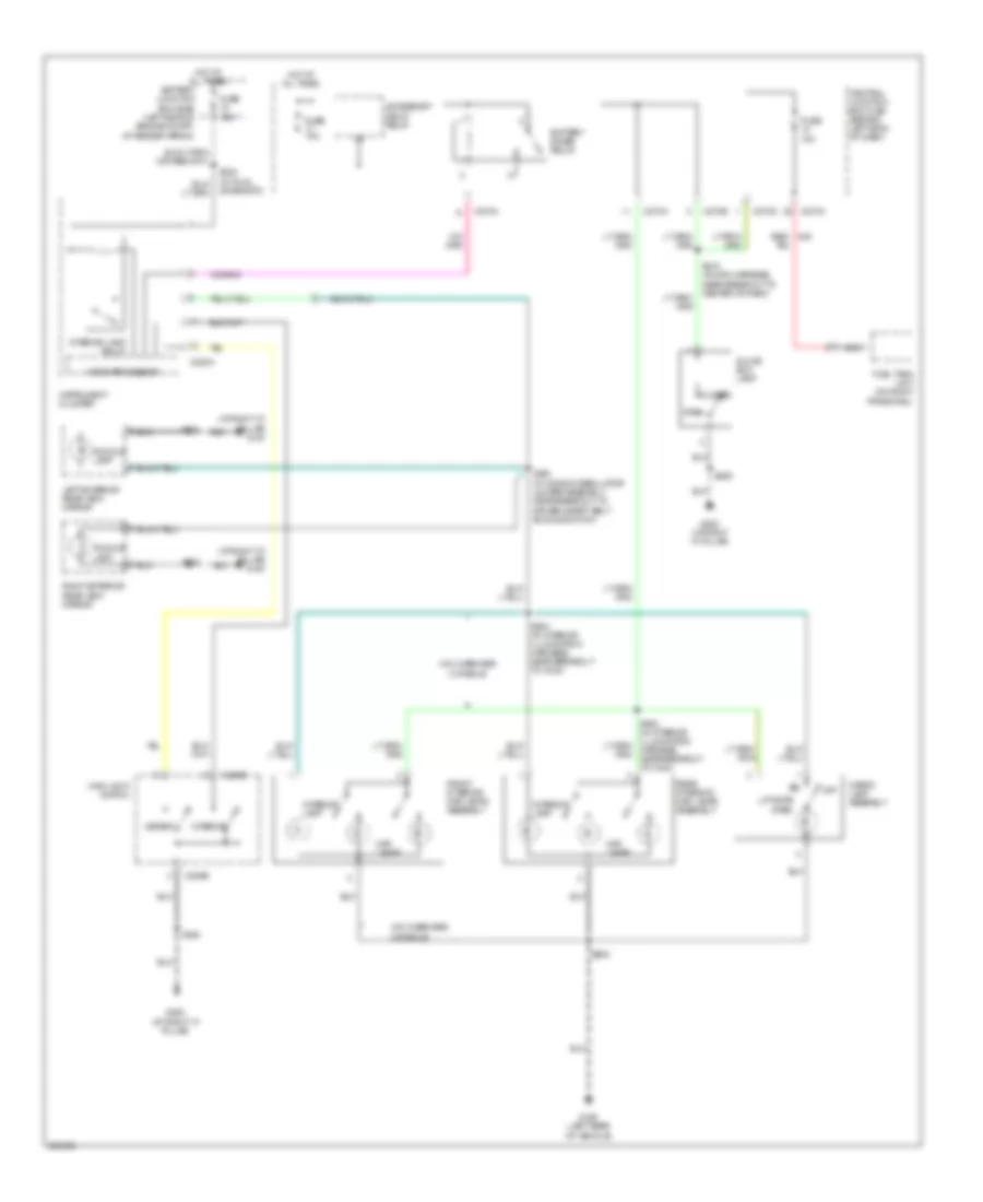 Courtesy Lamps Wiring Diagram Base for Mercury Mountaineer 2005