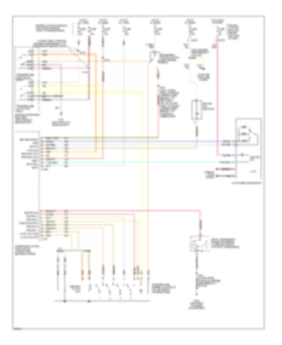 4WD Wiring Diagram for Mercury Mountaineer 2005
