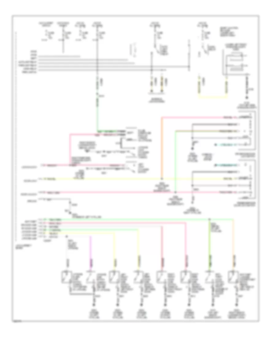 Forced Entry Wiring Diagram for Mercury Sable GS 2005
