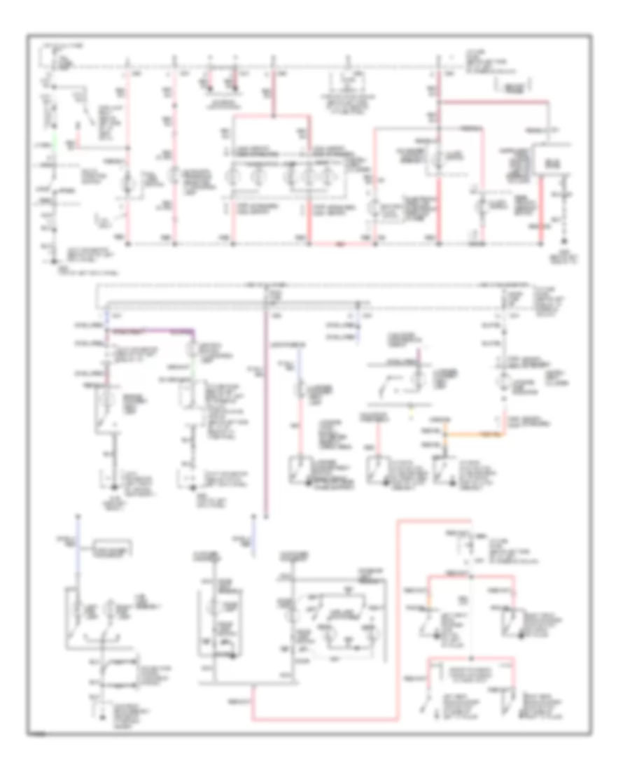 Interior Light Wiring Diagram for Mercury Tracer LTS 1995