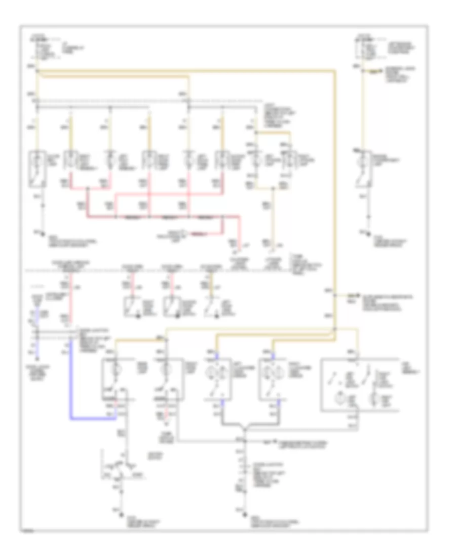 Courtesy Lamps Wiring Diagram for Mercury Villager GS 1995